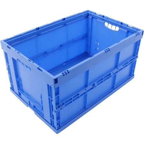 PROVOST - Bac pliable Provost en polypropylène bleu - 600 x 400 x 320 mm (1/3)