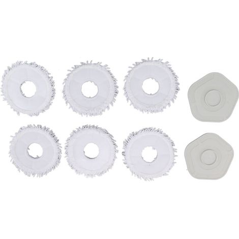 Paños de fregona para aspiradora Dreame Bot W10 W10 Pro, almohadillas de limpieza, almohadillas de repuesto con soporte