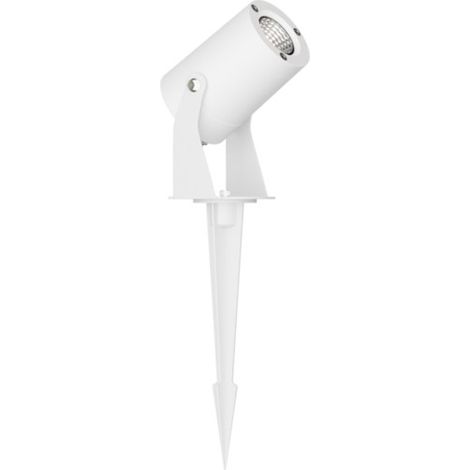 Sair - Spot LED rond 10W IP65 Blanc 3000K - Éclairage de jardin pour plantes ou haies h36cm - Beneito Faure