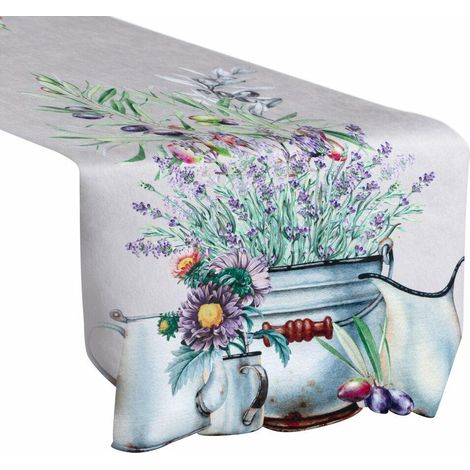 Runner da tavola SUMMER1 40X140 lavanda (1/5)