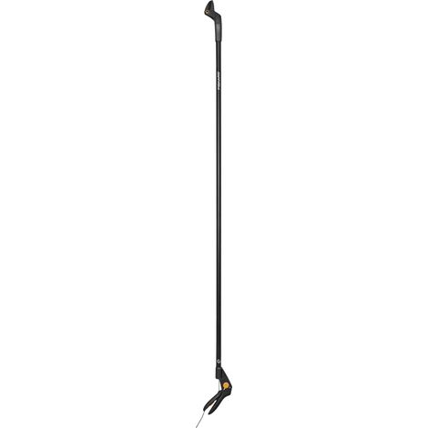 Taille-haie à manche long solide 270° avec lame à déport et rotation de la tête pour des coupes précises – Fiskars (1/4)