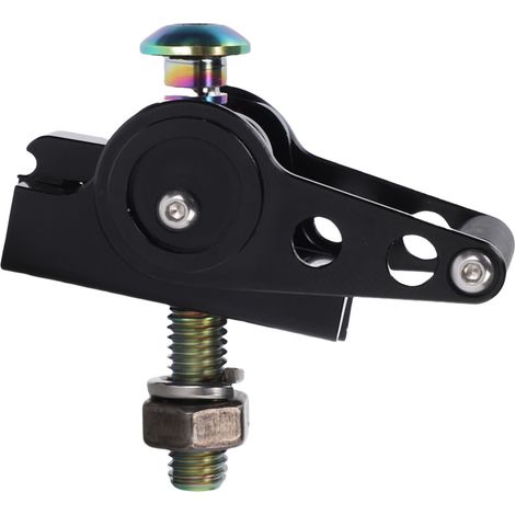 Schnellverschluss-C-Schnalle für Faltradventile, kompatibel mit Brompton Aline, Cline und Pline Modellen. Hohe Effizienz, schnelles Ver- und Entriegeln. Schwarze C-Schnalle. (1/5)