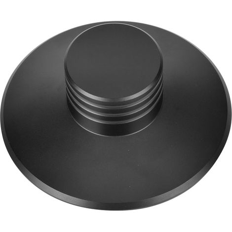 Lot noir stabilisateur vinyle pince disque tourne-disque accessoire anti-vibration équilibrage poids (1/5)
