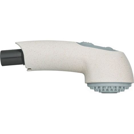 GROHE Spülbrause 46312, Umstellung: Mousseur/Brausestrahl, automatische Rückstellung auf Mousseur, für Spültischbatterien, 33 727, 33 707, 33 933, granicreme (1/3)