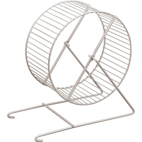 Ferplast Ruota L28 Ruota per scoiattoli in metallo. Variante L28 - Misure: 24 x h 25 cm - Ø 20.5 cm -