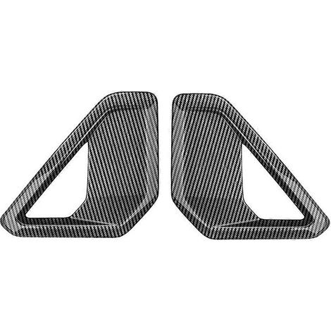 Cache de feu antibrouillard avant pour voiture (modèles 2024 et suivants) - Accessoires de carrosserie - Motif fibre de carbone (1/4)