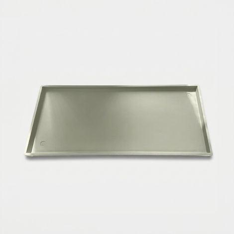 Sottovaso rettangolare per esterno in LLDPE - Bianco (1/2)