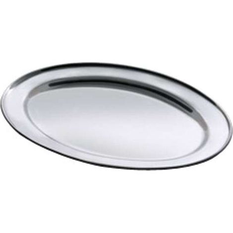 Vassoio Acciaio 18/C Ovale Cm 50X35 Salvi