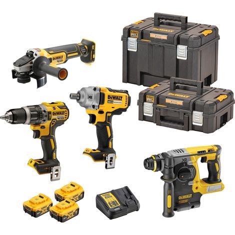 DeWalt Ensemble DCD796 DCF894 DCG405 DCH273 Schwarz (1/2)