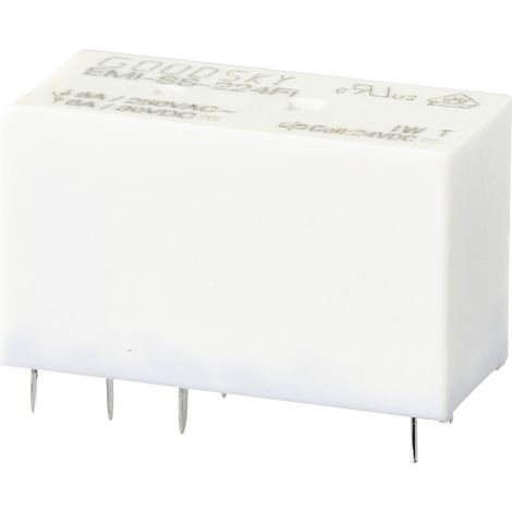 GoodSky EMI-SS-224FI Printrelais 24 V/DC 8 A 2 Wechsler 1 St. Tube (1/2)