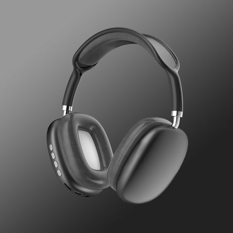 Casque Bluetooth P9 Pro Max 5.0 sans fil, stéréo, réduction de bruit intelligente, longue autonomie et microphone