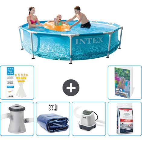 Frame Pool Rund - 305x76 cm - 7-teilig S329