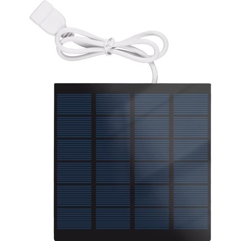 Durable 6V Solar Panel Charger with USB Output – Ideal for Hiking, Biking, Camping – Lightweight Design (1/5)