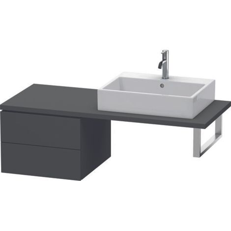 Duravit L-Cube Meuble bas pour console, 2 tiroirs, 520x400x547mm, (1/5)
