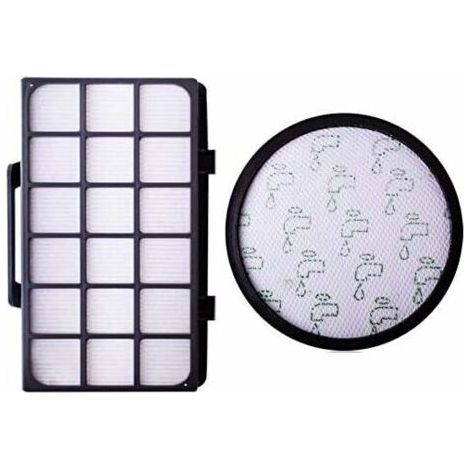 Filtre HEPA de rechange pour moteur de filtre cyclonique et préfiltre d'aspirateur Rowenta X-Trem Power Zr006001 (1/5)