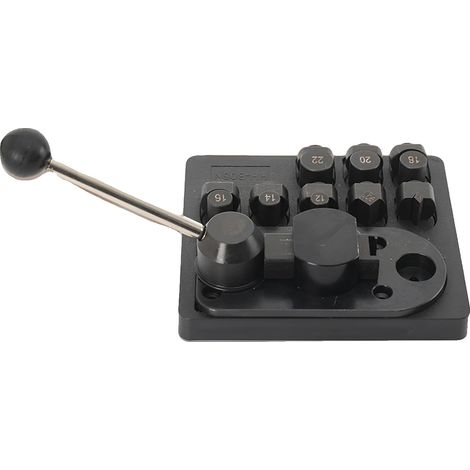 Plieur d'anneaux, Construction métallique, Design compact, Outil multifonction, Facile à utiliser, Précision améliorée (1/5)