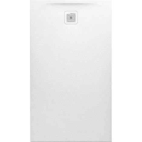 Receveur de douche LAUFEN PRO rectangulaire, bonde côté court 1400 x 800 x 38 mm anthracite LAUFEN