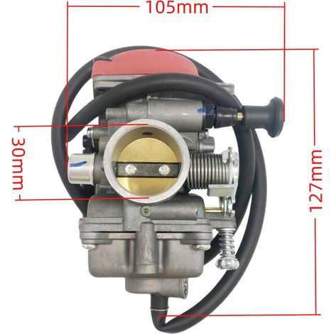 Carburateur MV30 für ATV250 EN250 JS250 QM250GY GXT250 606-073 (1/5)