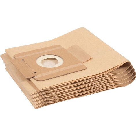 5er-Pack Kärcher T7/1 Papierstaubbeutel für Staubsauger, Papierbeutel und Staubsammelbeutel für Kärcher T7 (1/4)
