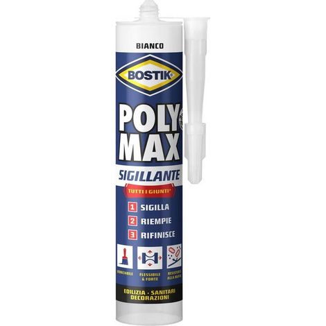 BOSTIK POLYMAX SIGILLANTE 280 ML BIANCO CARTUC