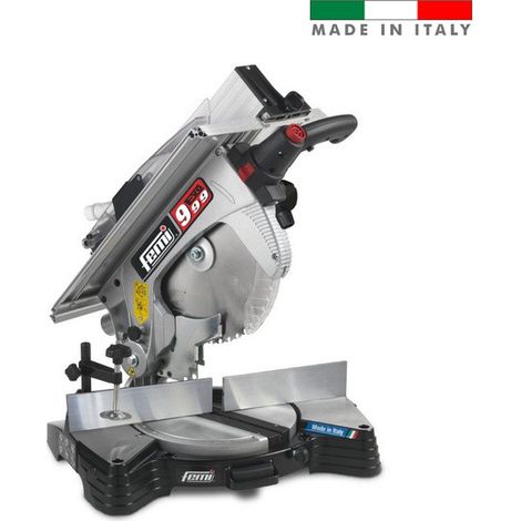 Femi - Scie à onglet avec table de délignage 1700W 230V Diam 305mm moteur à charbon - 999EVO (1/3)