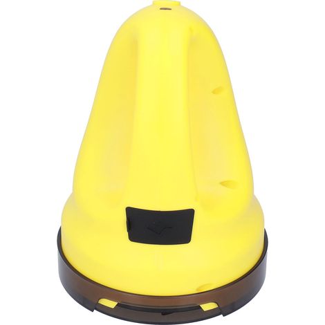 Grattoir USB Électrique Multifonction pour Voiture - Déneigeur et Dégivrant de Pare-brise Jaune
