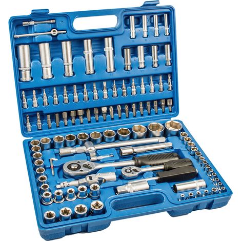 CHIAVI a BUSSOLA 108 pz IN VALIGIA - Con serie bussole torx in dotazione