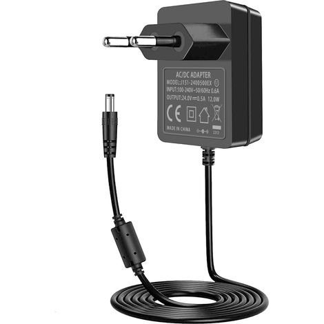 24V 0,5A DC EU Netzteil 110-240V Netzteil 12W Wandtransformator Ladegerät für Aromatherapie-Luftbefeuchter (1/5)