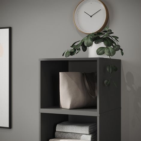 Parte superiore dell'Armadio multifunzione Elmo, Antracite, 50 x 40 cm, Vicco (1/5)