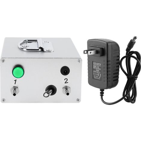 Elektrische Impulsmelkmaschine aus Aluminiumlegierung für Schafe und Rinder, Vakuumpumpe, 100–240 V US-Stecker (1/5)