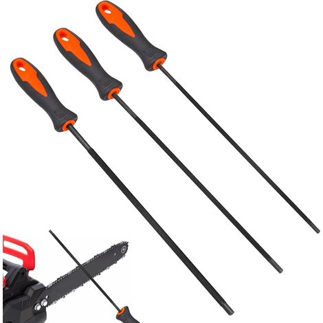 3pcs Lime Tronçonneuse, Acier Trempé, Poignée Ergonomique, 4,0mm 4,8mm 5,5mm, Entretien Jardin (1/5)
