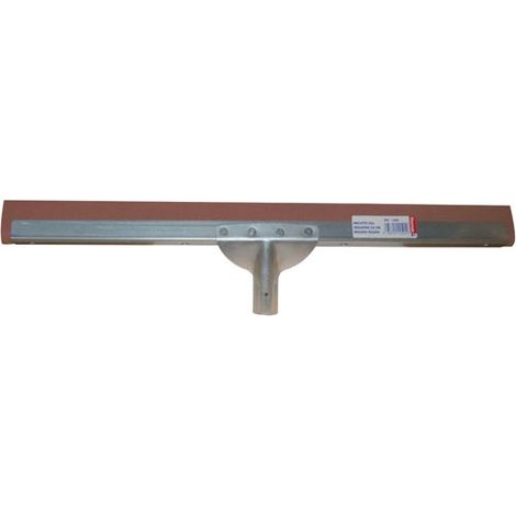 Raclette sol industrie 55cm mousse rouge caoutchouc – Pour sols durs – Résistante aux produits chimiques – Manches compatibles 149-155-154B – Brosserie Thomas
