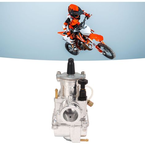 Carburateur rose PWK24 pour motos, compatible avec Keihin, KOSO, OKO, PWK 24 Dirt Pit Bike ATV Go Kart Q (404-041) (1/5)