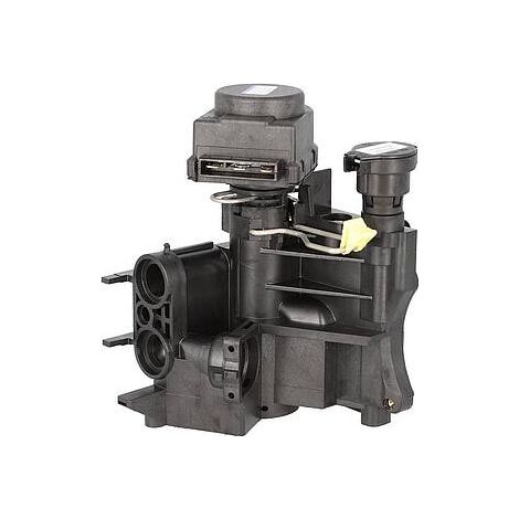 Bloc hydraulique droit+moteur de ventilation, Remeha S100822 (1/2)