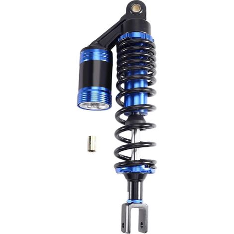 Amortiguador hidráulico trasero universal de 320 mm para motocicletas Kawasaki, Suzuki, Honda, Yamaha y scooters BWS, color azul. (1/5)