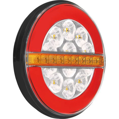 Dynamic O-Led, Fanale Retromarcia, 3 Funzioni, 12/24V - Sinistro (1/2)