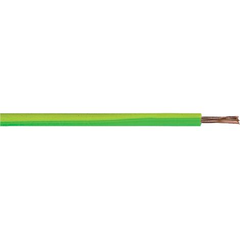 Cavo Unipolare Tipo 1 x 1,5 Mmq Giallo Verde FS17