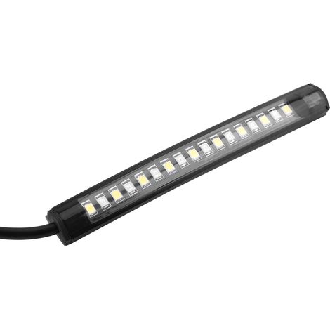 Feux LED SMD 17 flexible pour moto et voiture, bandeau de stop clignotant, feu arrière universel, paire de 2, signalisation clignotante. (1/5)