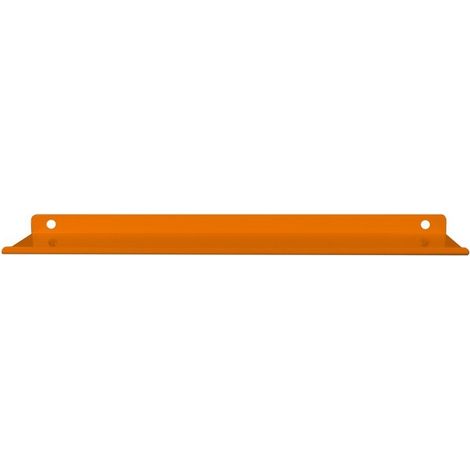Mensola in alluminio arancio (1/3)