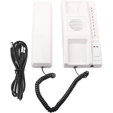 Système d'interphone sans fil 433 MHz, talkie-walkie sécurisé et extensible pour entrepôts et bureaux. Brilvibera (1/5)