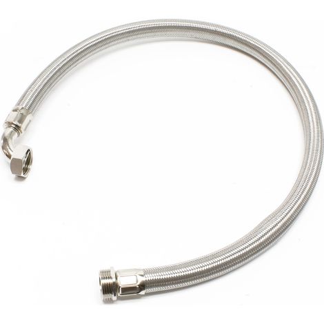 Tubo flessibile in acciaio 0,6m DN25 (1 pollice) per autoclave Tubo corazzato Serbatoio a membrana