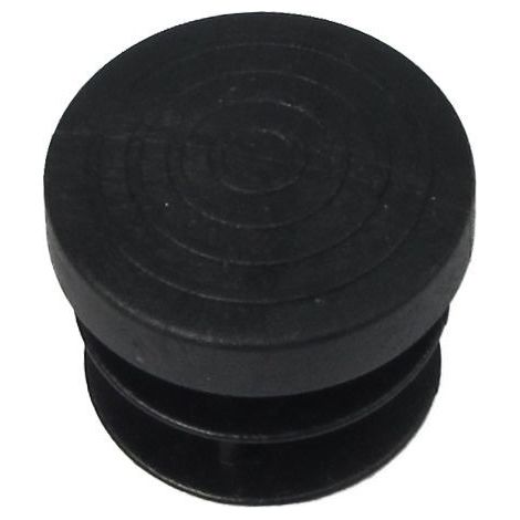 Virole Intérieure Ronde Noire 20mm. Blisters 4 pièces. (1/3)