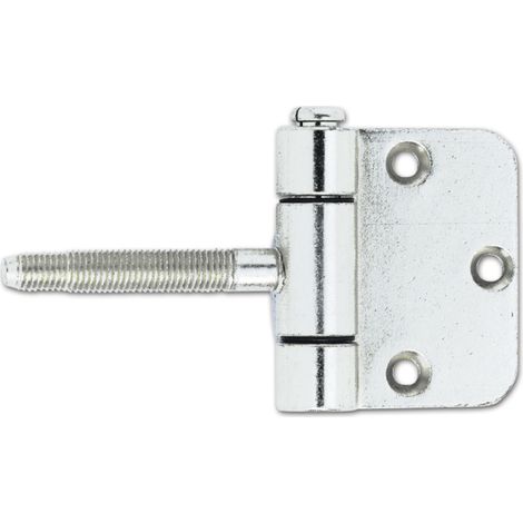 Steckband 3-teilig Flügelteil Einlassen/Aufschrauben ø 18 mm,vernickelt
