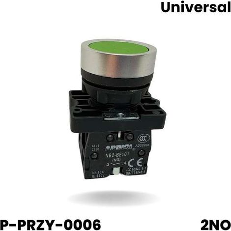 Pulsante di sollevamento 2 x NO - verde (1/5)