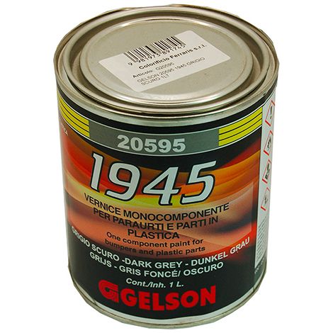 Gelson 1945 PAINT SMOOTH DARK GRAY 20595 1 LITER