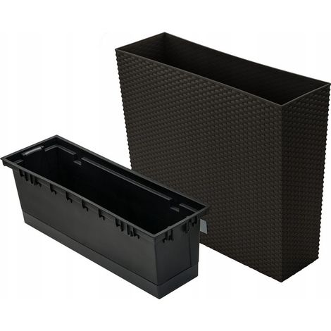 Länglicher, hoher Blumentopf RATO Case DRC600T  Umbra