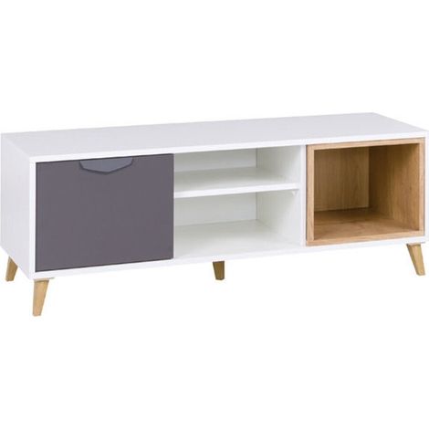 Mueble TV Domvera 109 , Número de puertas: 1, Número de cajones: 0, 120x43x40cm