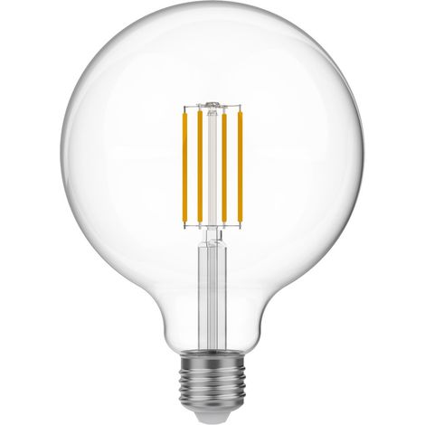 Bombilla LED E27 Casquillo Gordo Filamento G125 7W Regulable Globo Creative-Cables BB-T04 2700K Blanco Cálido (1/5)