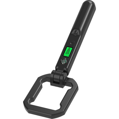 Détecteur de métaux pliable à 360° - Portable - Recherche souterraine - Avec écran LCD et 3 modes pour la prospection des trésors (sans batterie) (1/5)