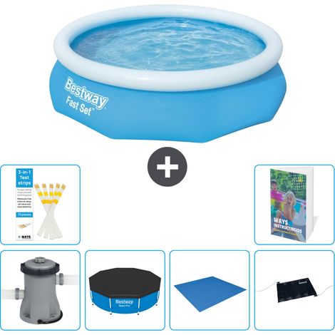 Bestway Piscina Bestway Fast Set Rotonda - 305x76 cm - 7-pezzi  S214